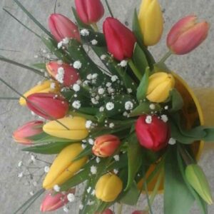Bouquet de saison tulipes